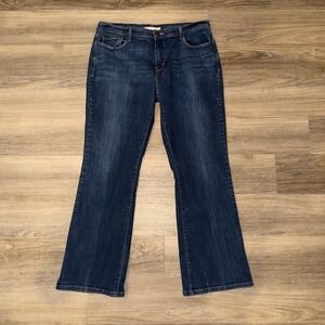 Levi's 515 Bootcut Jeans Womens Size 16 W33 Medium Wash Stretch Denim